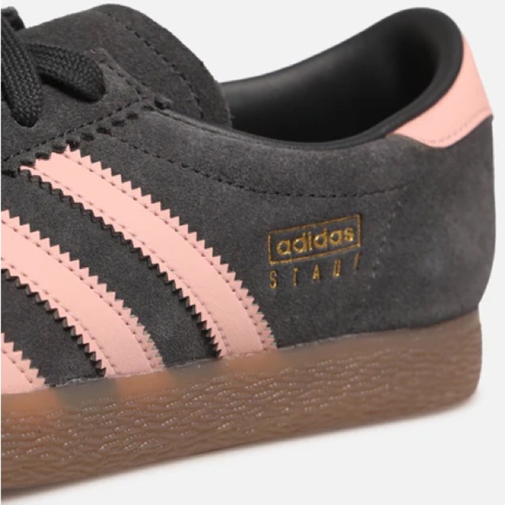 ADIDAS Stadt Sneakers - Carbon, NEW - Picture 7 of 9